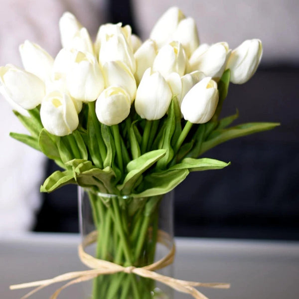 Bouquet de Fleurs Artificielles de Tulipe