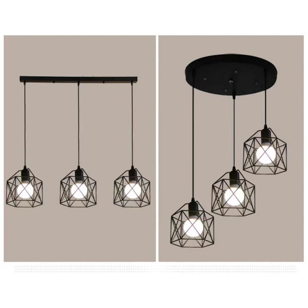 Lustre Suspendu Simple et Moderne - Design Nordique en Métal à Une Tête