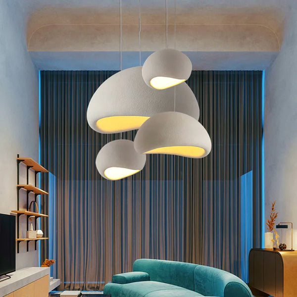 Lustre Pendentif Minimaliste Nordique  – Suspension LED pour Salle à Manger, Bar, Loft et Chambre