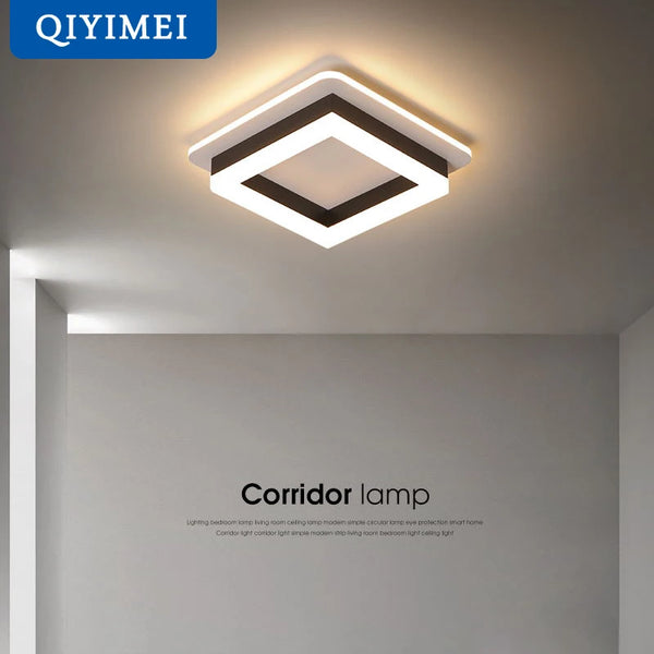 Lustre LED Moderne pour Intérieur – Éclairage de Plafond pour Couloir et Hall