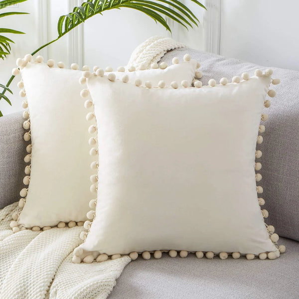 Housse de Coussin en Velours Doux – Coussinet Décoratif pour Maison & Canapé