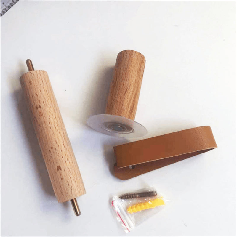 Support en Bois Vintage pour Rouleau de Papier Toilette - Ajoutez une Touche de Charme Rustique à Votre Salle de Bain - StellerBrand
